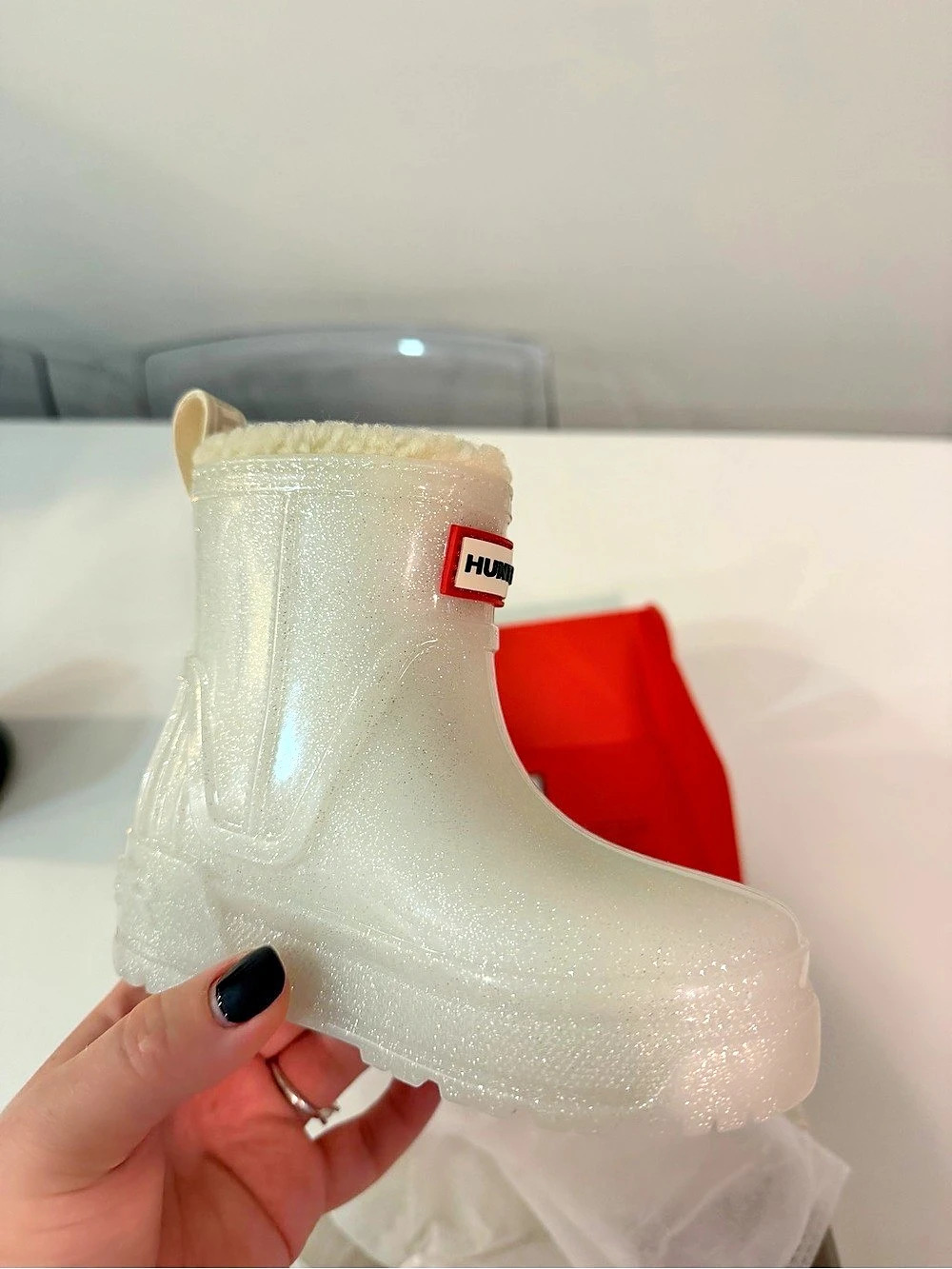 Hunter Girls Glitter Rain Boots